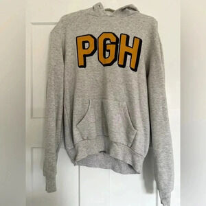 Where I’m From PGH Pittsburgh hoodie size small. Good condition no strings gray